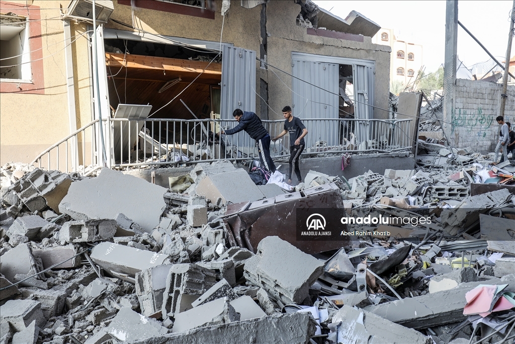 İsrail'in Gazze'ye yönelik hava saldırıları