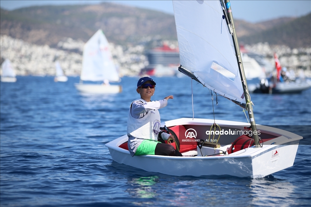 11. Bodrum Uluslararası Optimist Yarışları başladı