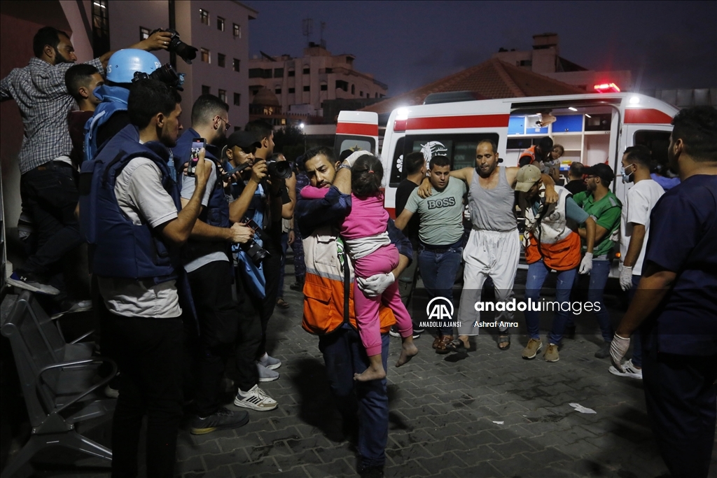 İsrail'in Gazze'ye yönelik hava saldırıları