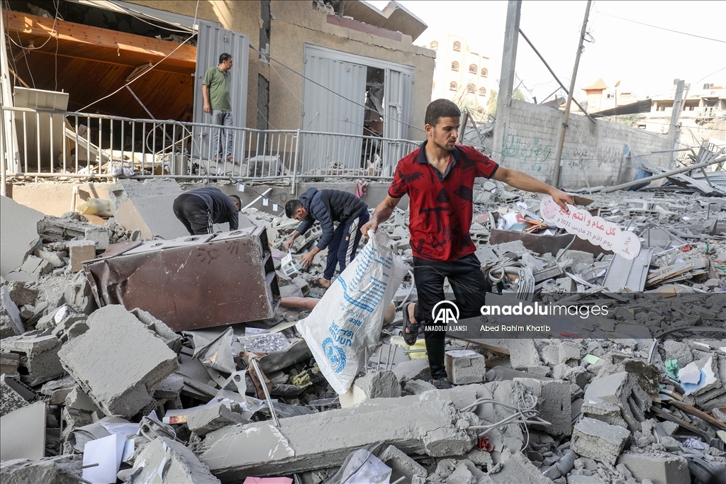 İsrail'in Gazze'ye yönelik hava saldırıları