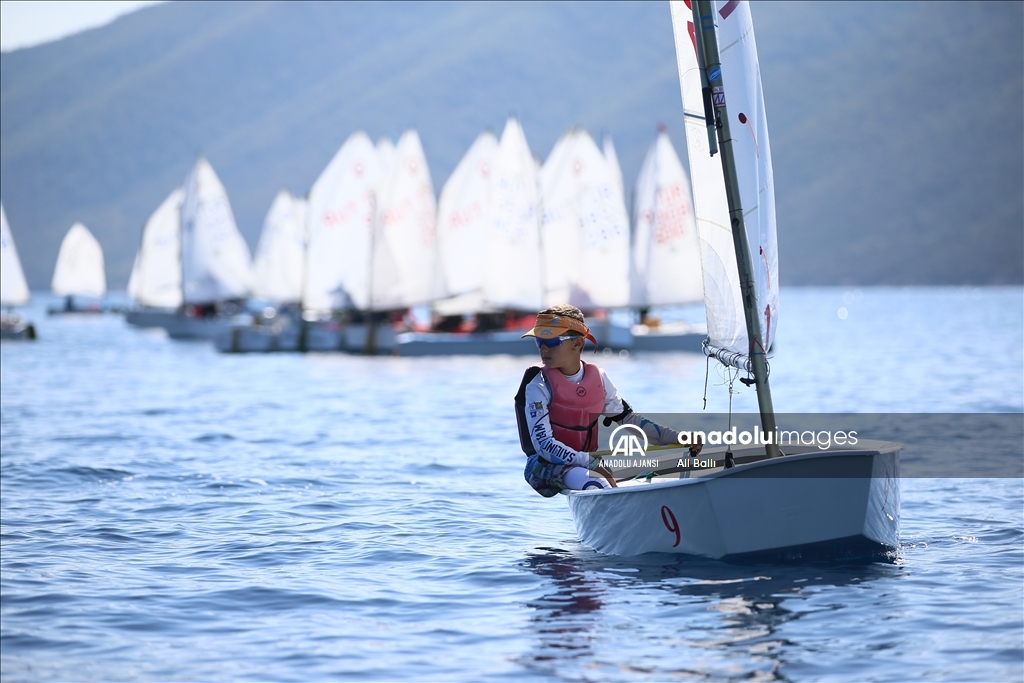 11. Bodrum Uluslararası Optimist Yarışları başladı