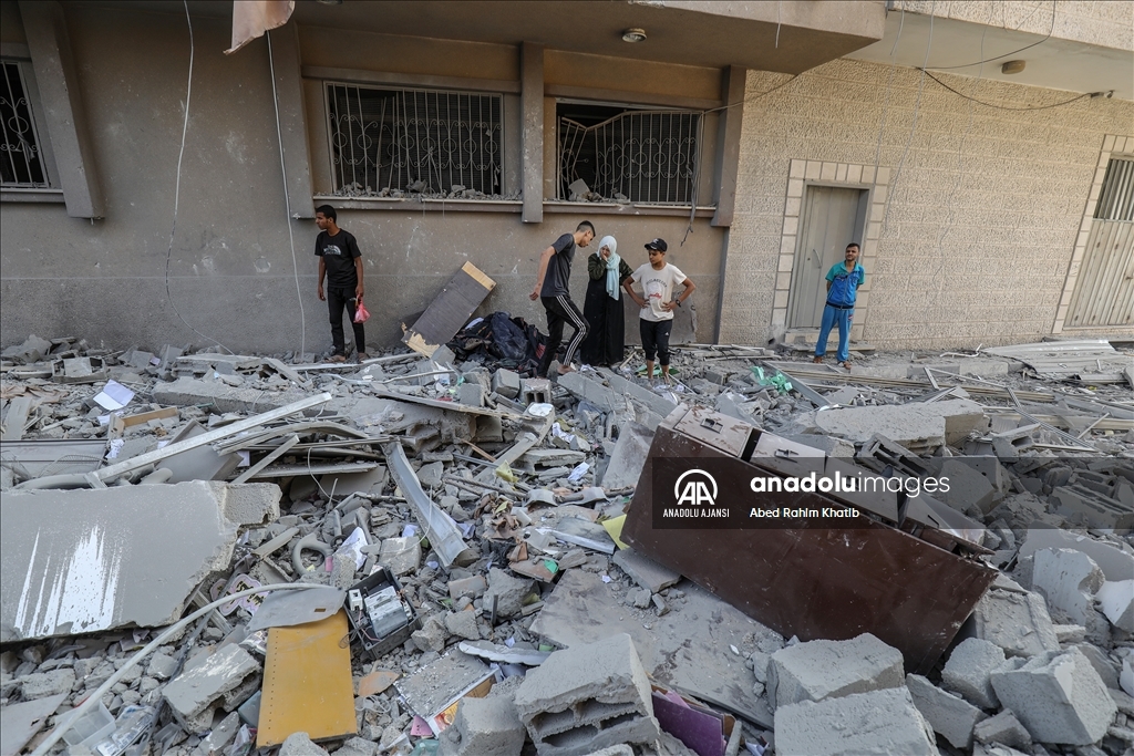 İsrail'in Gazze'ye yönelik hava saldırıları