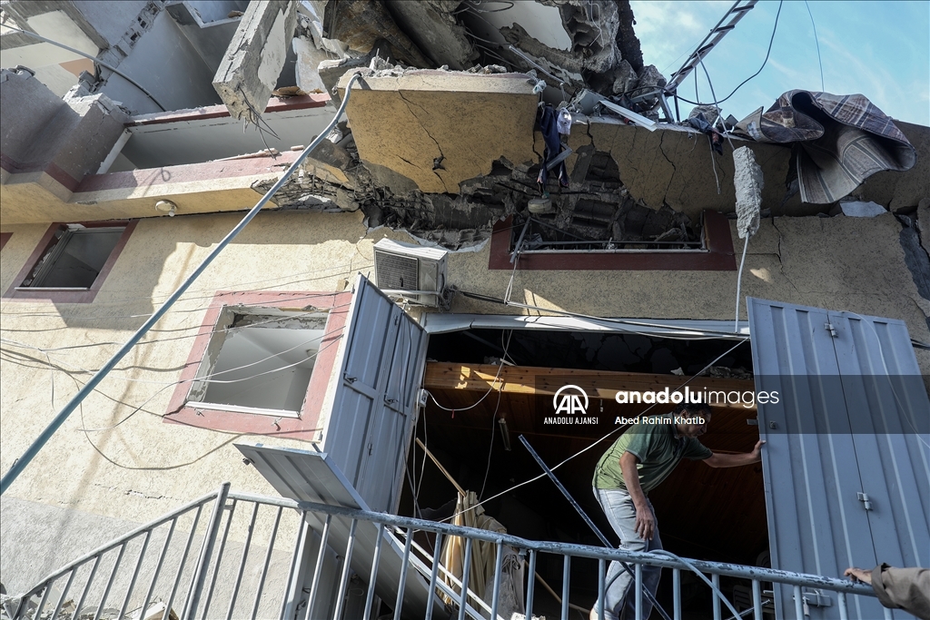 İsrail'in Gazze'ye yönelik hava saldırıları