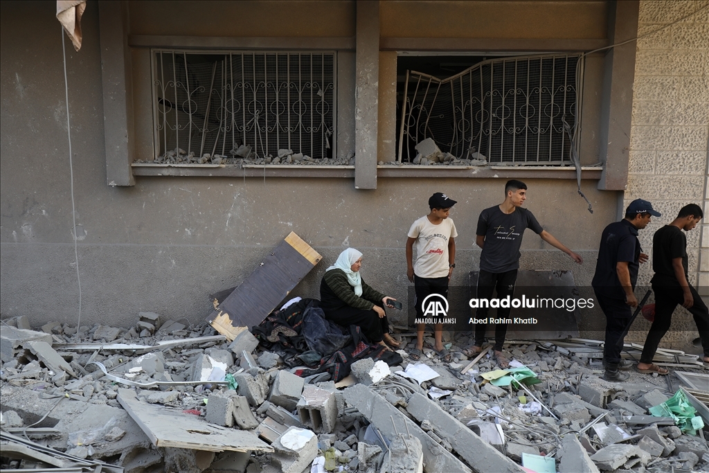 İsrail'in Gazze'ye yönelik hava saldırıları