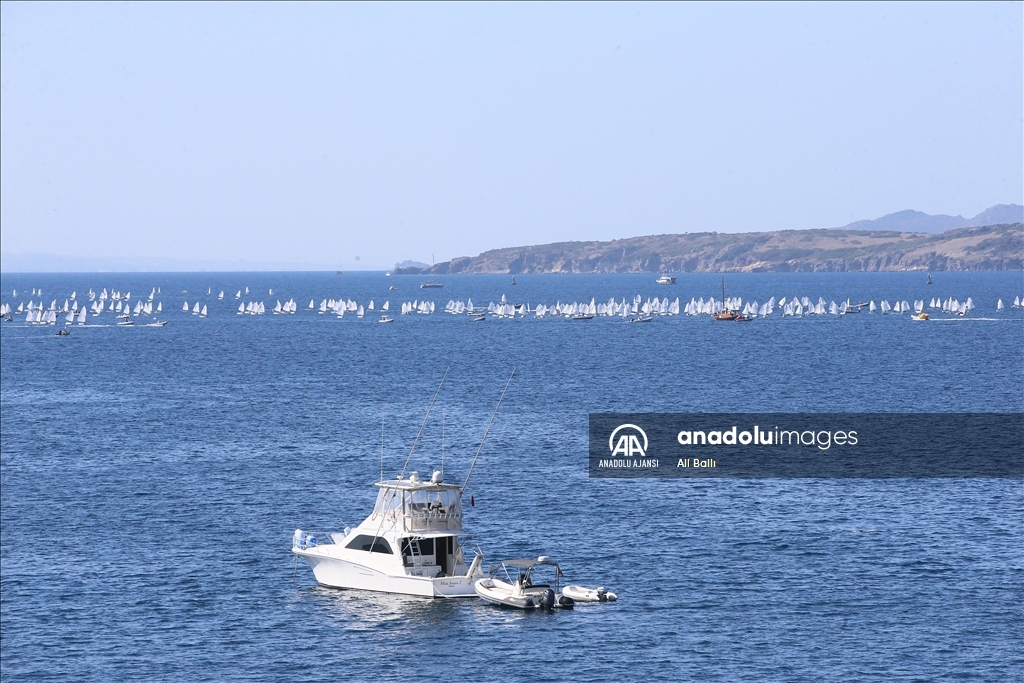 11. Bodrum Uluslararası Optimist Yarışları başladı