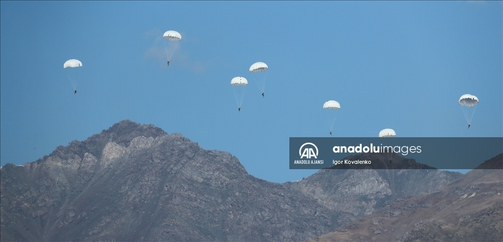 Kırgızistan'da, KGAÖ Barış Gücü Kuvvetlerinin "Sarsılmaz Kardeşlik-2023" tatbikatı