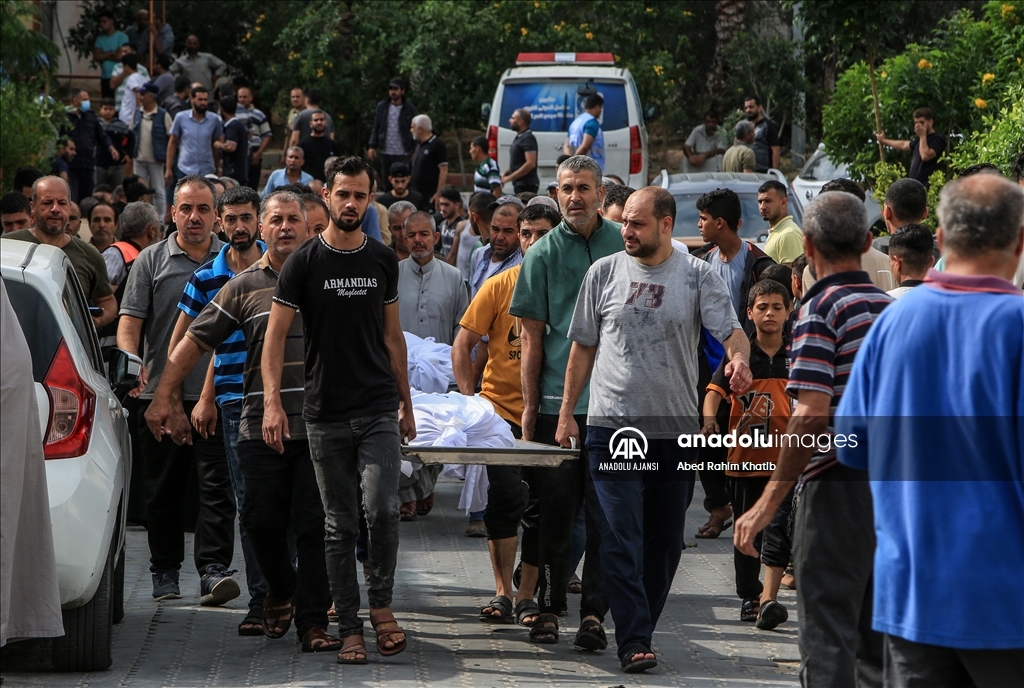 İsrail'in Gazze'ye yönelik hava saldırıları