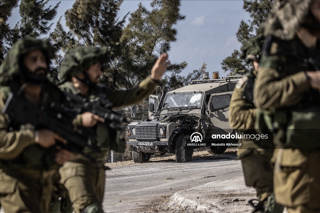 İsrail Ordusunun Gazze Sınırındaki Askeri Hareketliliği - Anadolu Ajansı