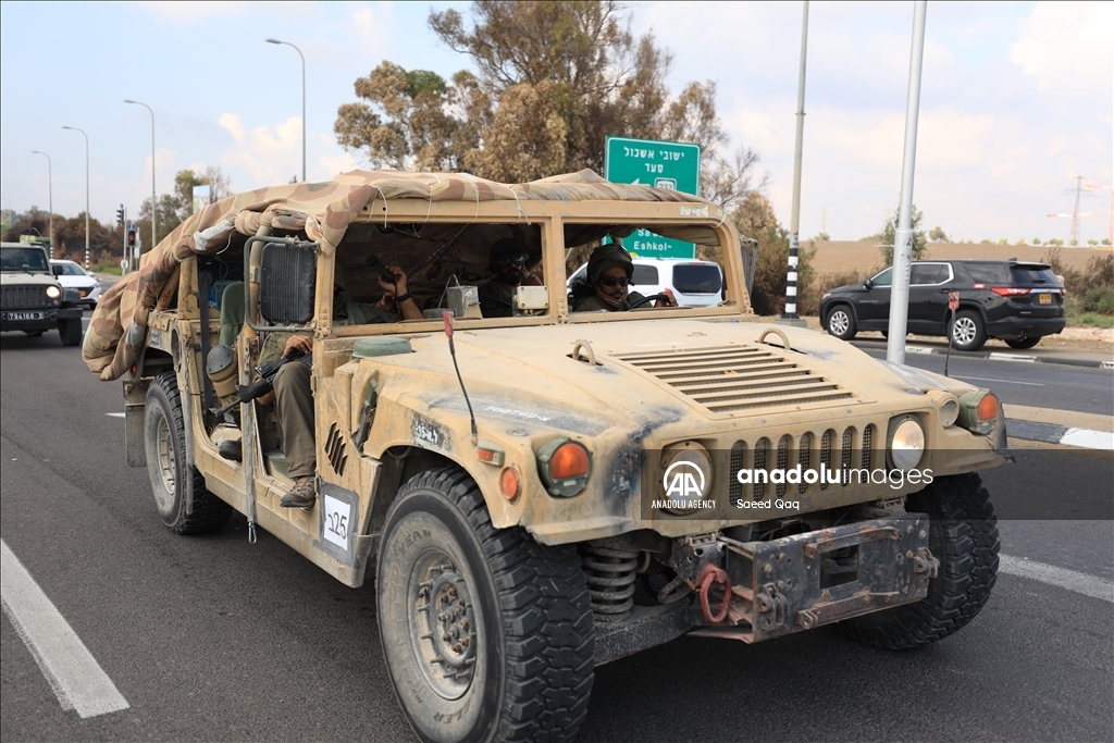 Israeli military mobility on the Gaza border