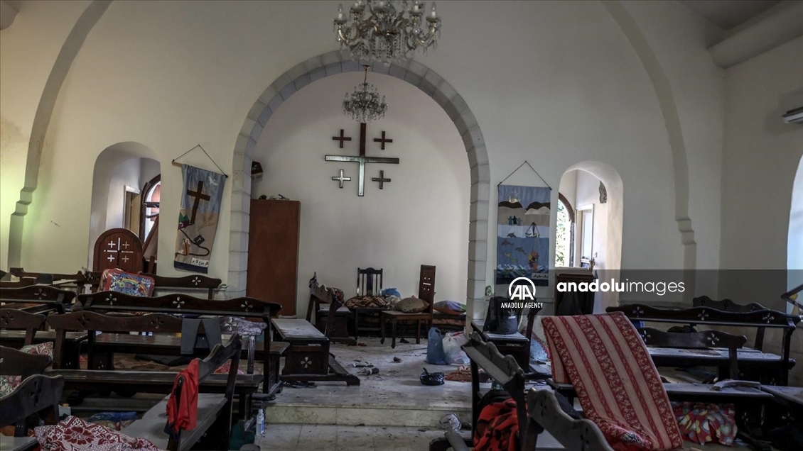Church takes damage in Al-Ahli Baptist Hospital attack in Gaza