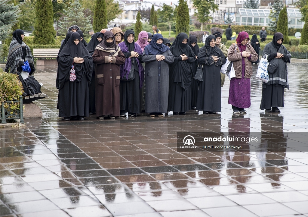 Gazze'de hayatını kaybedenler için Erzurum'da gıyabi cenaze namazı kılındı