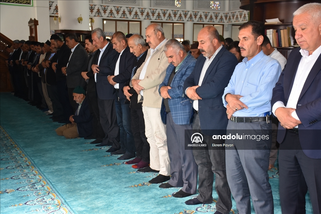 Şırnak'ta Filistin'de hayatını kaybedenler için gıyabi cenaze namazı kılındı
