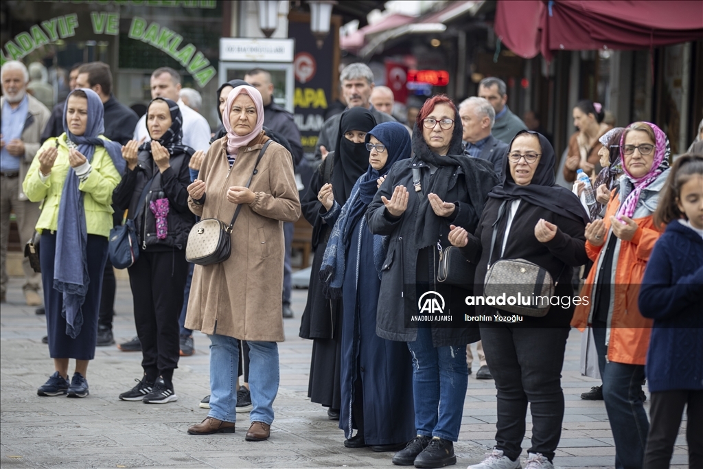 Doğu Marmara ve Batı Karadeniz'de, İsrail'in saldırılarında ölenler için gıyabi cenaze namazı