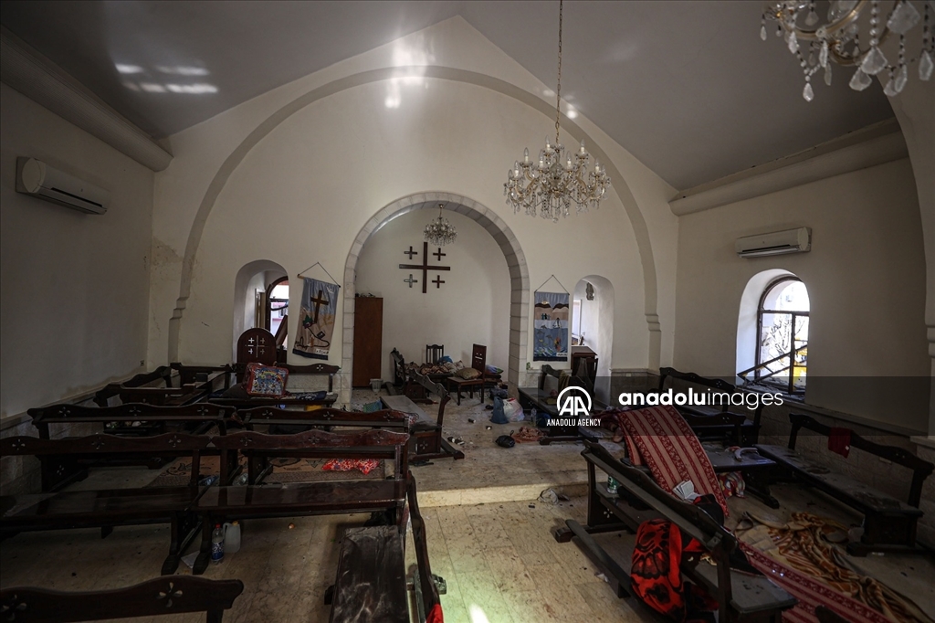 Church takes damage in Al-Ahli Baptist Hospital attack in Gaza 6