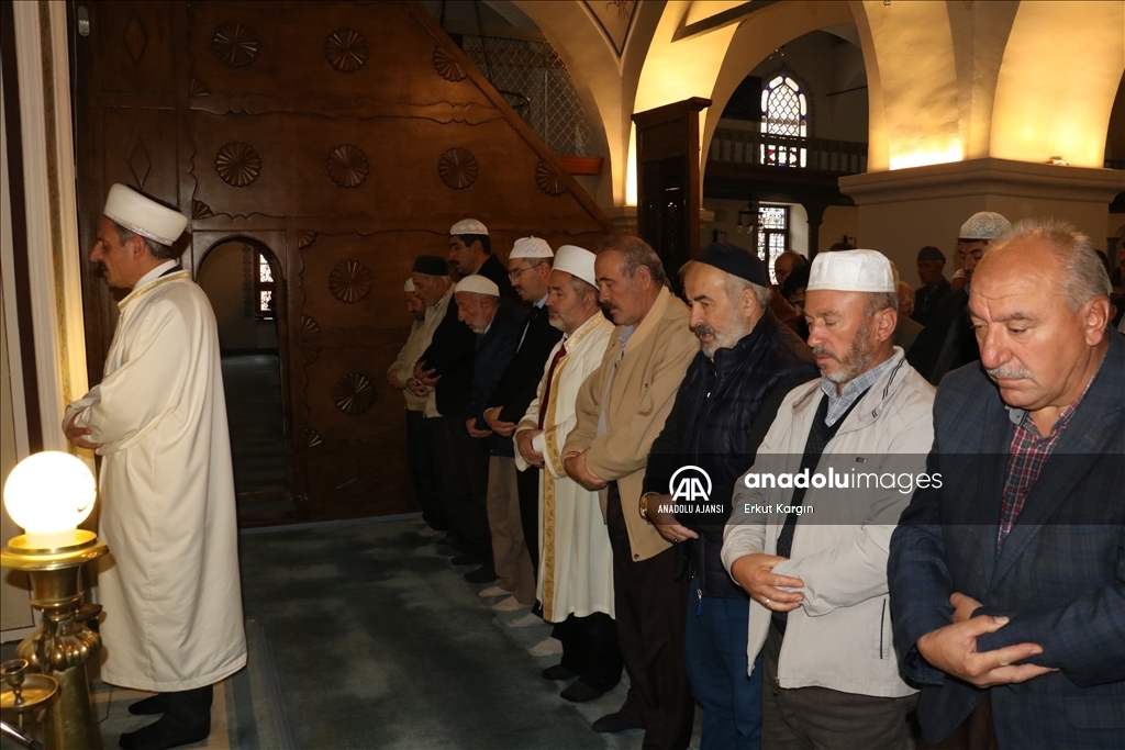 Kastamonu'da İsrail'in saldırısında ölen Filistinliler için gıyabi cenaze namazı kılındı