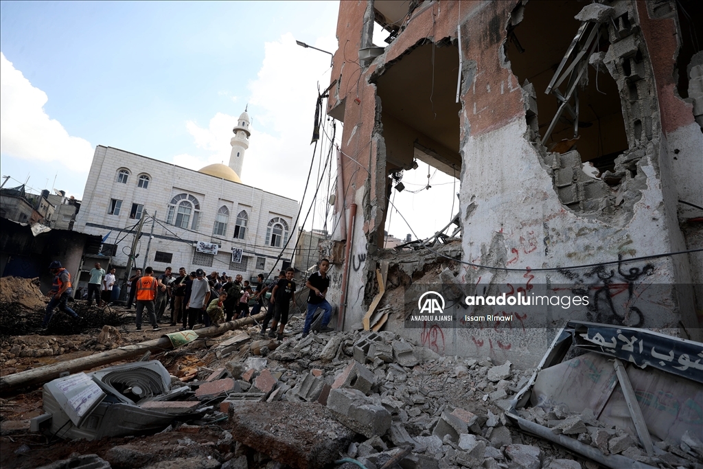 İsrail'in, Nur Şems Mülteci Kampı'na düzenlediği saldırı
