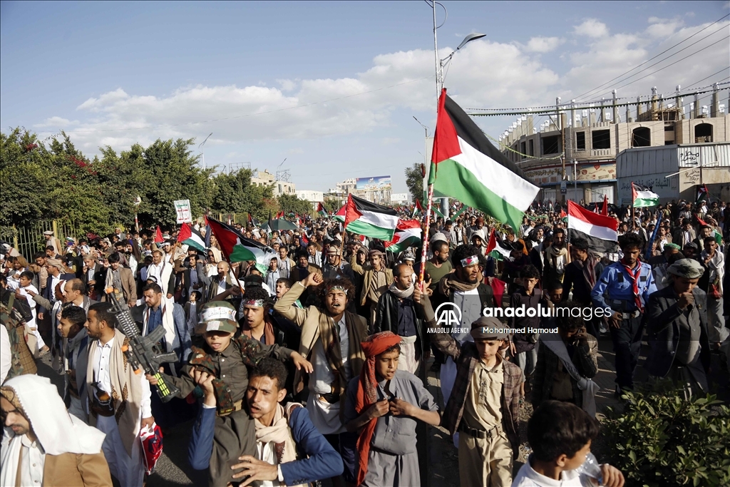 تضامنا مع غزة مظاهرات تعم دولا عربية Anadolu Ajansı