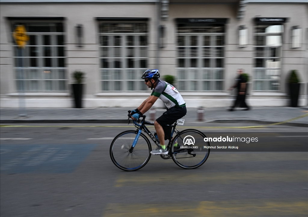 Granfondo İzmir Yol Bisiklet Yarışı başladı