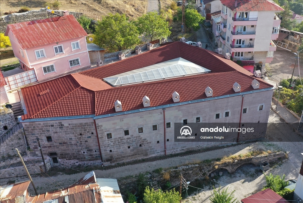 Şebinkarahisar'da restore edilen Taşhan ve arastalar turizme değer katacak