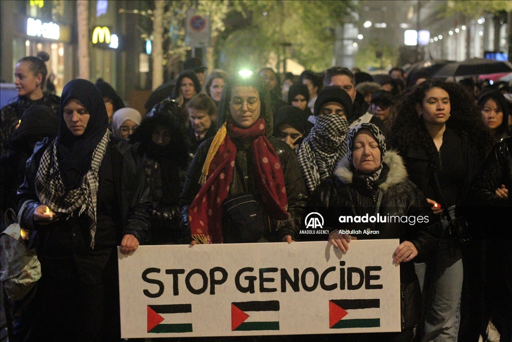 Pro-Palestinian demonstration in Netherlands