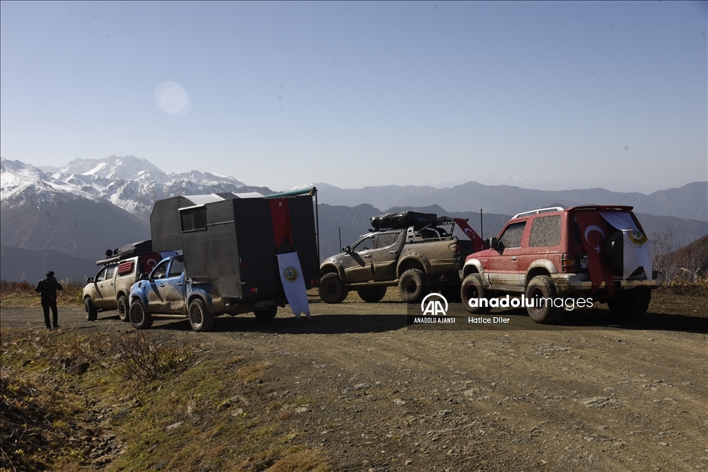 Artvin'de Cumhuriyet'in 100'üncü yılı dolayısıyla foto cip safarisi düzenlendi