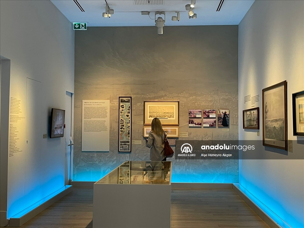 Pera Müzesi'nde "İstanbul'a Panoramik Bakışın Tarihi" ve "Gelecek Hatıraları" sergileri açıldı