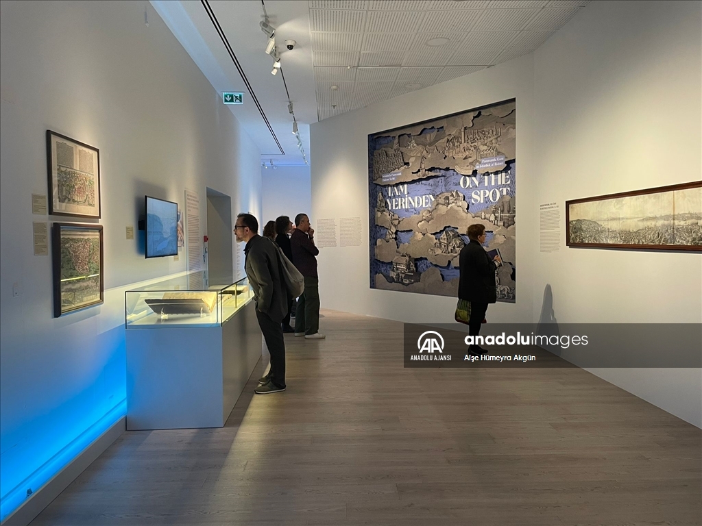Pera Müzesi'nde "İstanbul'a Panoramik Bakışın Tarihi" ve "Gelecek Hatıraları" sergileri açıldı