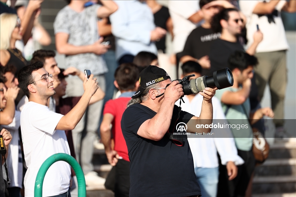 SOLOTÜRK Adana semalarında gösteri uçuşu öncesi prova yaptı