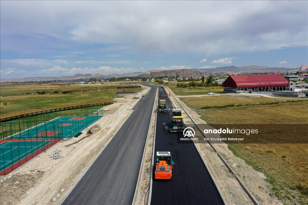 Van Gölü kıyıları, "Sahil Yolu" ve 1100 dönümlük park projesiyle güzelleştiriliyor