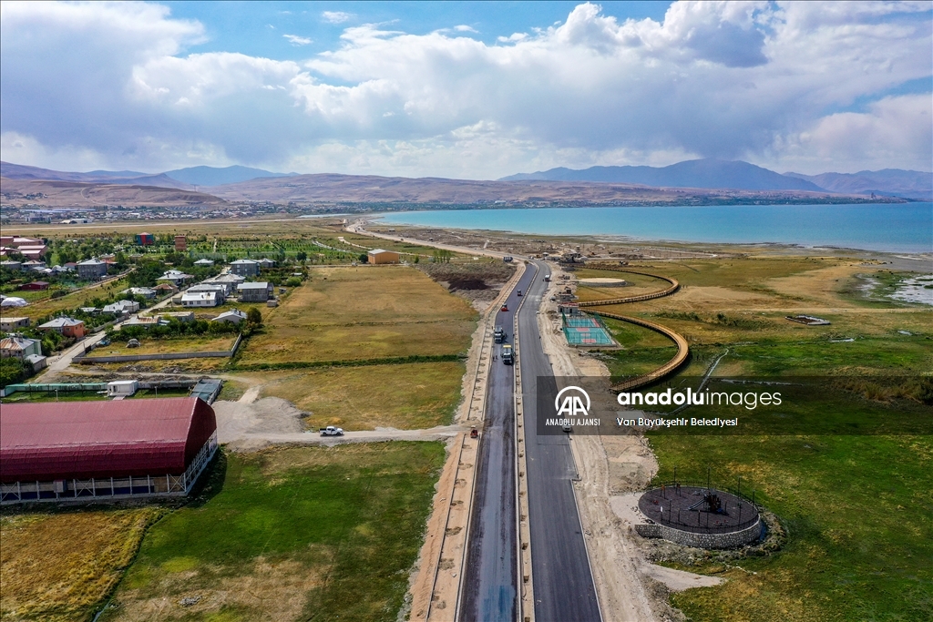 Van Gölü kıyıları, "Sahil Yolu" ve 1100 dönümlük park projesiyle güzelleştiriliyor