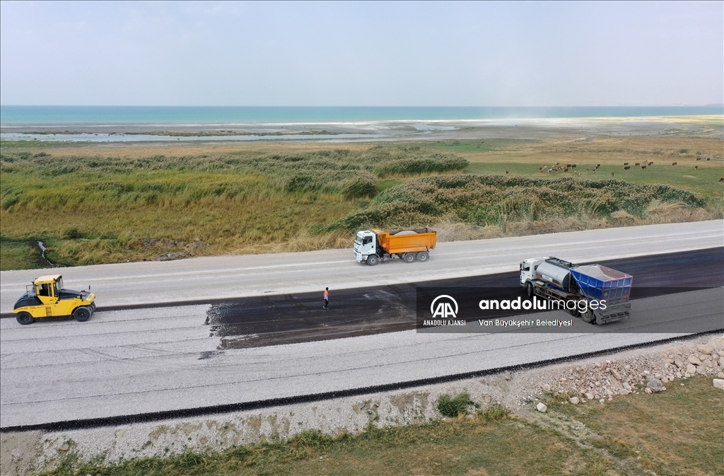 Van Gölü kıyıları, "Sahil Yolu" ve 1100 dönümlük park projesiyle güzelleştiriliyor