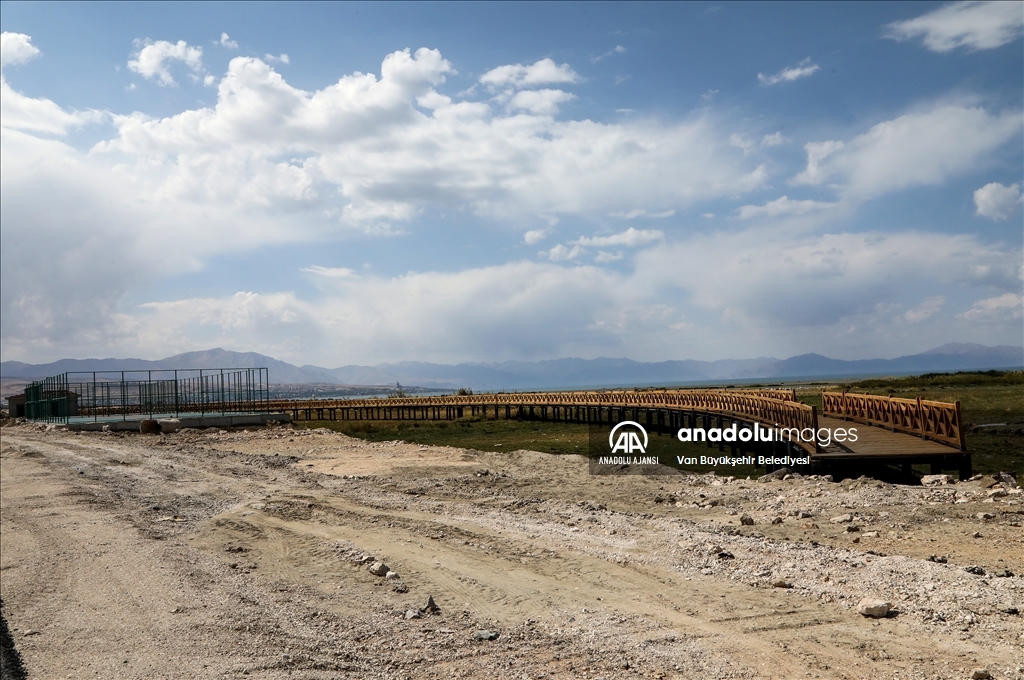 Van Gölü kıyıları, "Sahil Yolu" ve 1100 dönümlük park projesiyle güzelleştiriliyor