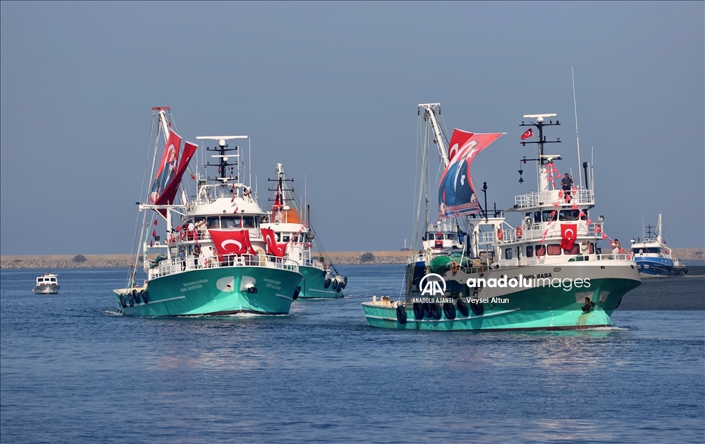 Cumhuriyet'e giden yolda ilk adımın atıldığı Samsun'da 100. yıl coşkusu