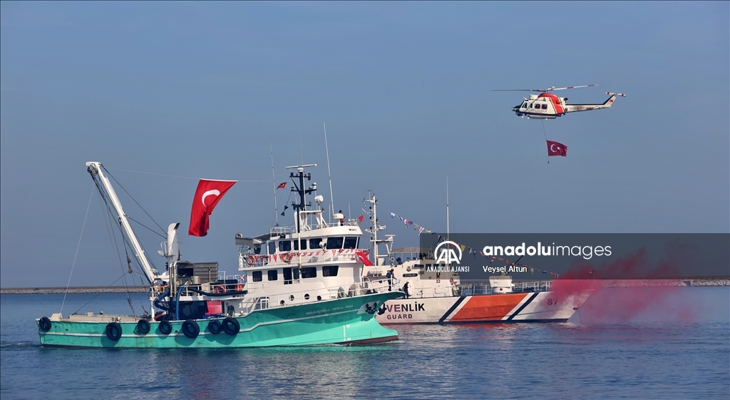 Cumhuriyet'e giden yolda ilk adımın atıldığı Samsun'da 100. yıl coşkusu