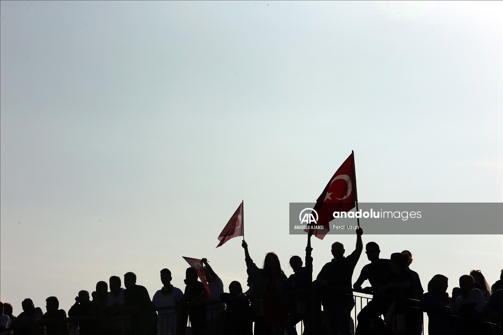 Aydın'da Cumhuriyetin 100. yılı kutlanıyor