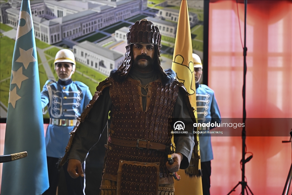 Cumhurbaşkanlığı Külliyesi'nde 29 Ekim Cumhuriyet Bayramı tebrik töreni