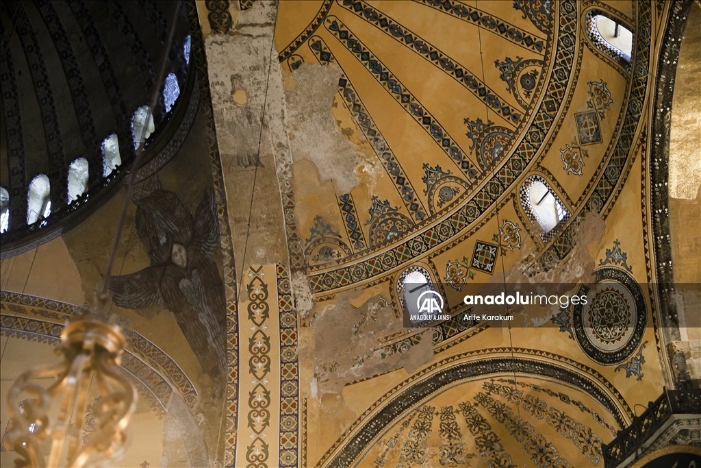 Ayasofya-i Kebir Cami-i Şerifi'nin restorasyon öncesi, dijital ikizi çıkarıldı