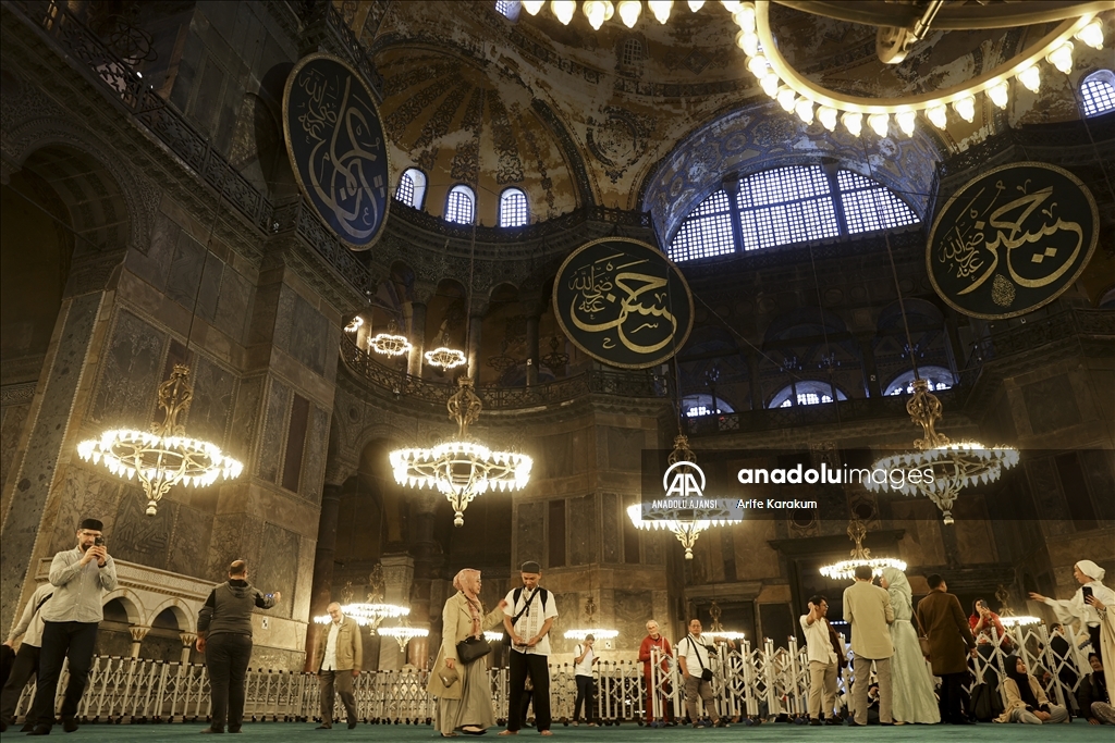Ayasofya-i Kebir Cami-i Şerifi'nin restorasyon öncesi, dijital ikizi çıkarıldı