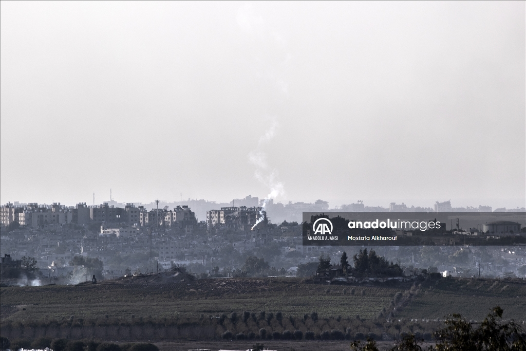 İsrail'in Gazze Şeridi'ne düzenlediği saldırılar 24. gününde devam ediyor