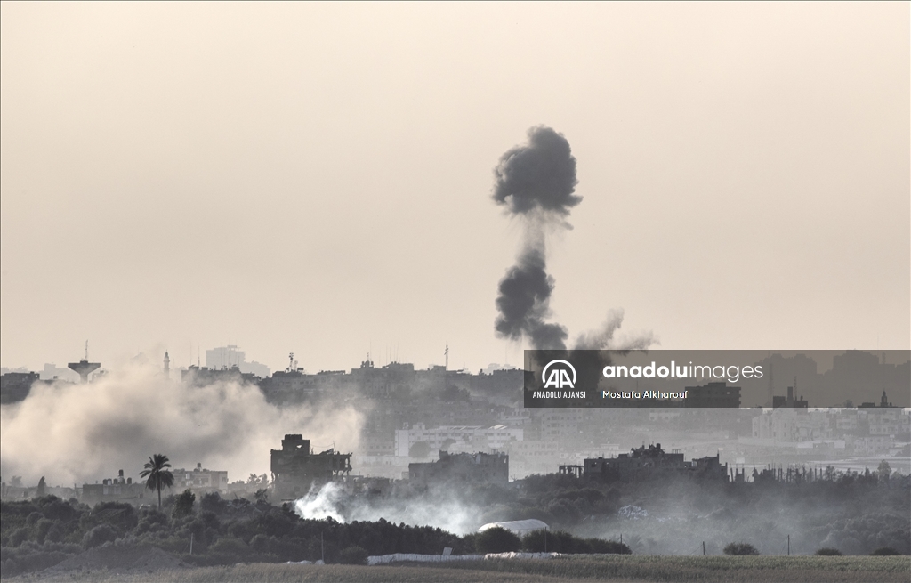 İsrail'in Gazze Şeridi'ne düzenlediği saldırılar 24. gününde devam ediyor