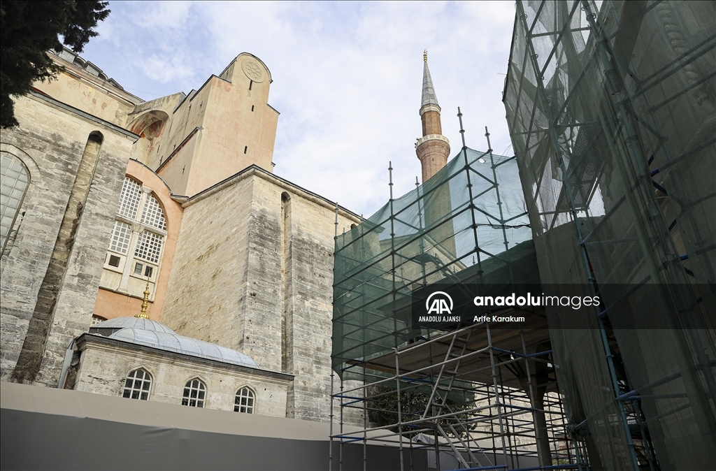 Ayasofya-i Kebir Cami-i Şerifi'nin restorasyon öncesi, dijital ikizi çıkarıldı