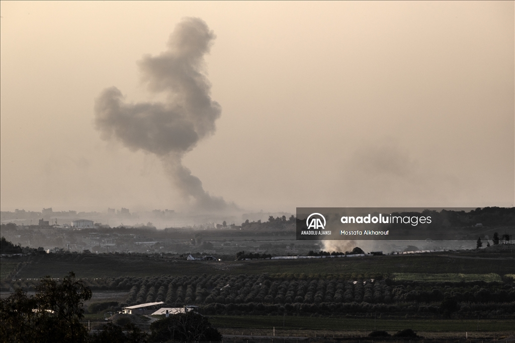 İsrail'in Gazze Şeridi'ne düzenlediği saldırılar 24. gününde devam ediyor