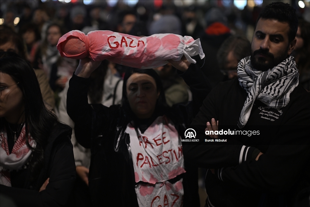 В столице Испании почтили память жертв израильских обстрелов в Газе