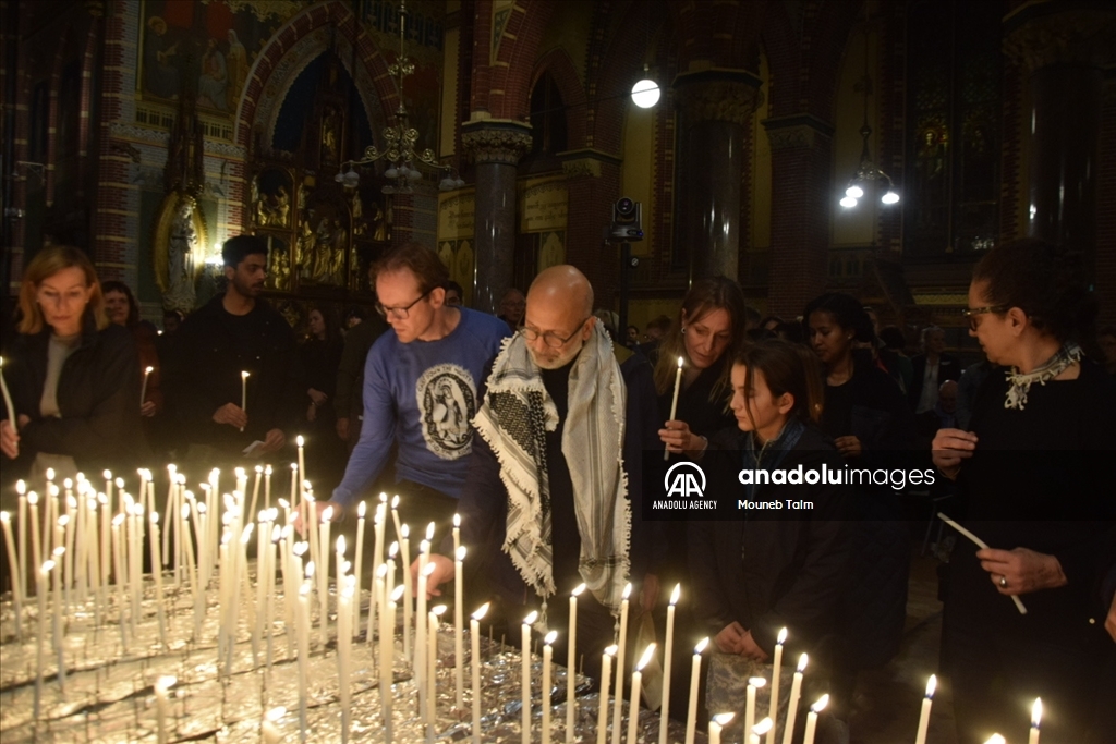 В Нидерландах прошли акции в поддержку палестинцев