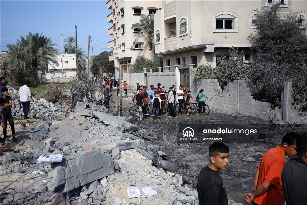 İsrail'in Gazze Şeridi'ne düzenlediği saldırılar 31. gününde devam ediyor