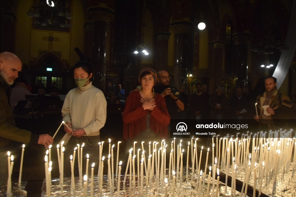 В Нидерландах прошли акции в поддержку палестинцев