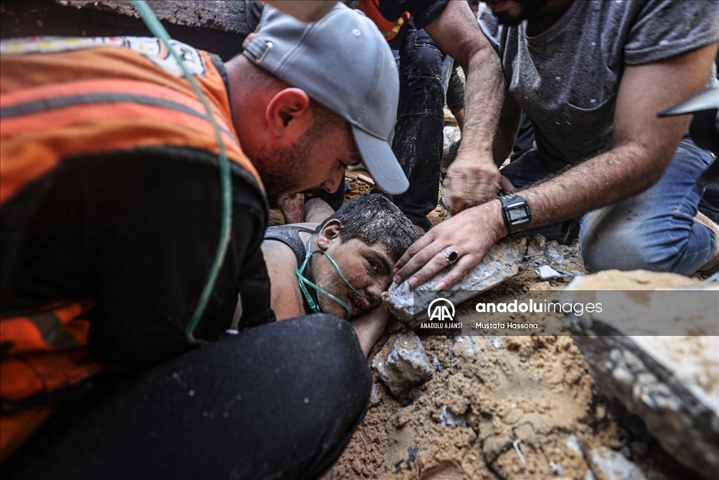 İsrail'in Gazze Şeridi'ne düzenlediği saldırılar 31. gününde devam ediyor