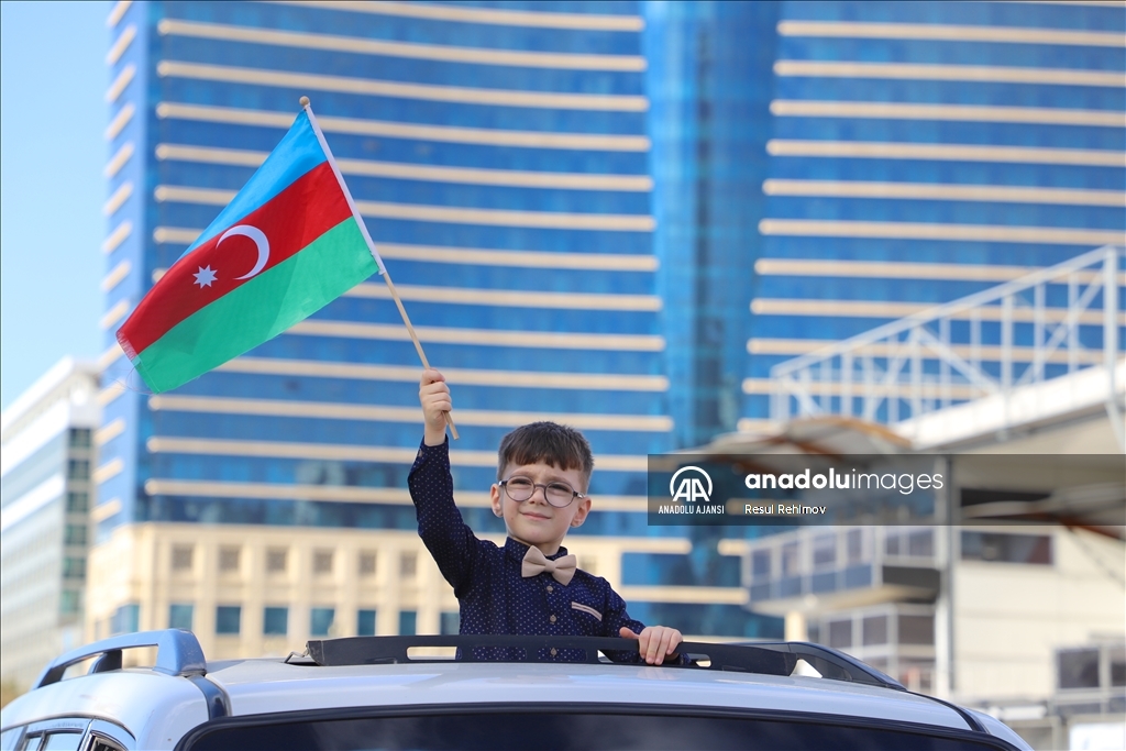Azerbaycan'da Karabağ Zaferi'nin 3. yıl dönümü kutlanıyor