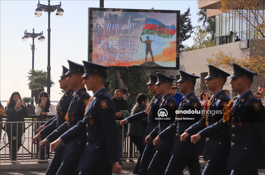 Azerbaycan'da Karabağ Zaferi'nin 3. yıl dönümü kutlanıyor