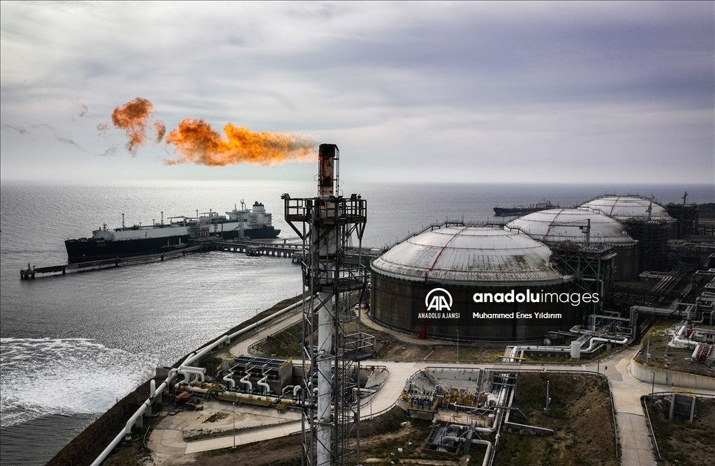 Marmara Ereğlisi LNG Terminali, Türkiye ve Balkanlar'a enerji arzı için yoğun mesai yapıyor